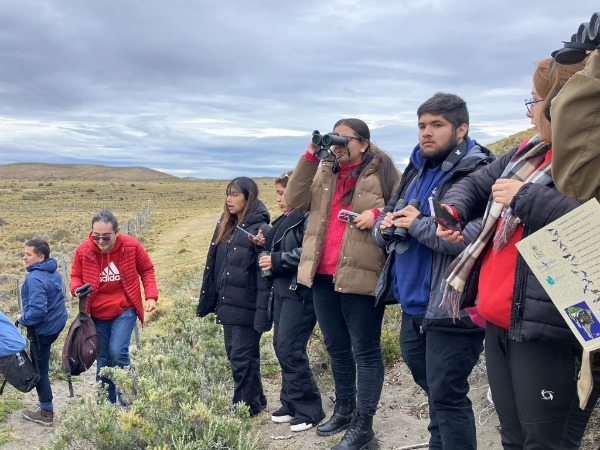 Estudiantes de la UST Talca conocen el Santuario de la Naturaleza Bahía Lomas en Tierra del Fuego